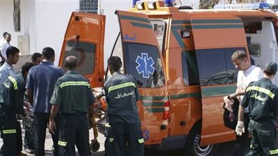 استقرار حالة الطلاب الأطفال المصابين في حادث انقلاب سيارة بطوخ