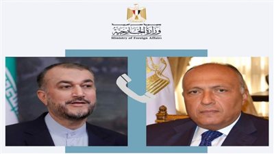 شكري يتلقى اتصالاً من وزير خارجية إيران ويبحثان التصعيد الإسرائيلي - الفلسطيني