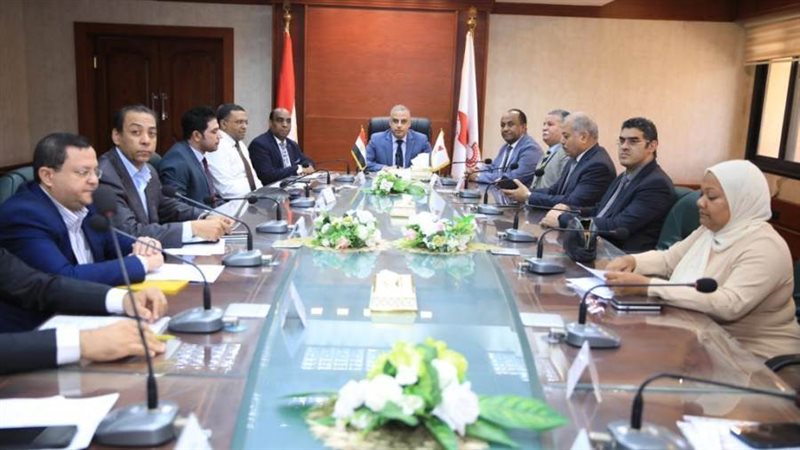 جانب من الوفد