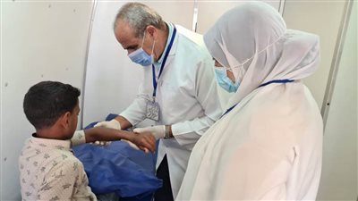 الكشف على 1283 مواطنًا في قافلة طبية بقرية كوم أبو إسماعيل بالبحيرة 