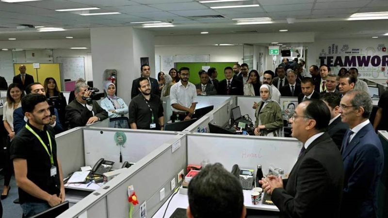 جانب من الزيارة