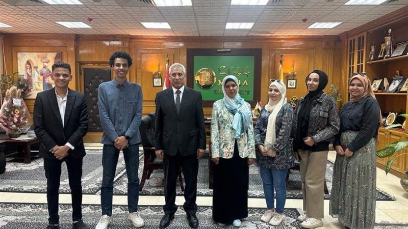 رئيس جامعة المنيا