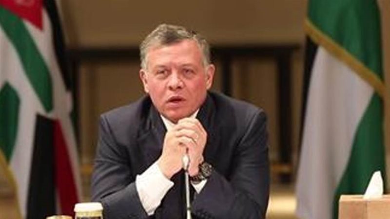 العاهل الأردني الملك