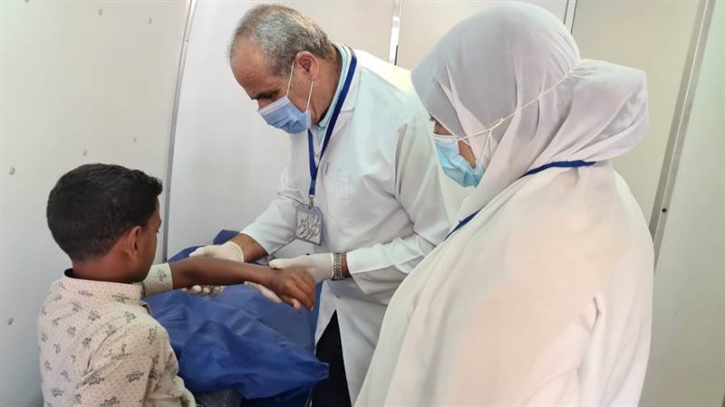 الكشف على 1283 مواطن