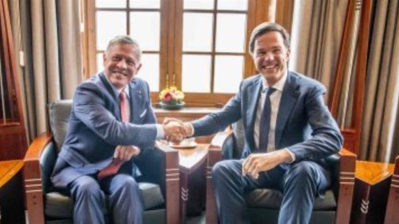 العاهل الأردني ورئيس