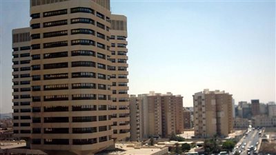 علم فلسطين يزين أبراج 