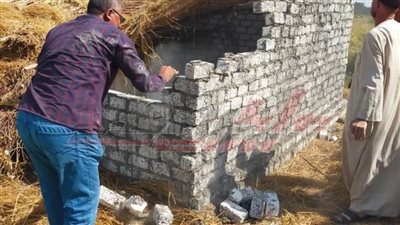 استمرار أعمال إزالة التعديات على الرقعة الزراعية بسيدي سالم