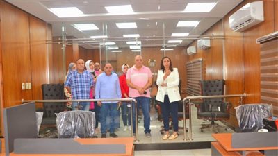 نائب محافظ البحيرة تتفقد مركز تحكم الشبكة الوطنية للطوارئ والسلامة العامة