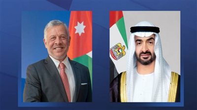 العاهل الأردني يؤكد لرئيس الإمارات أهمية التنسيق العربي لمنع تفاقم الأوضاع المتدهورة في غزة