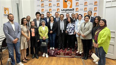 فريد زهران يستقبل وفد تنسيقية شباب الأحزاب والسياسيين 