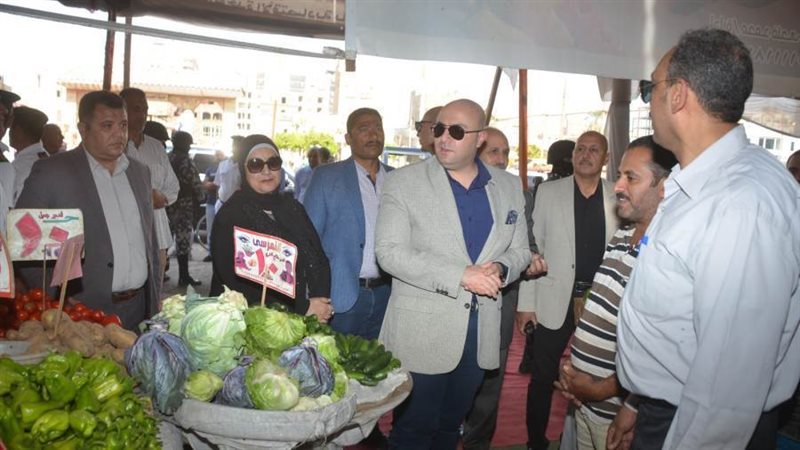 محافظ بنى سويف يتفقد