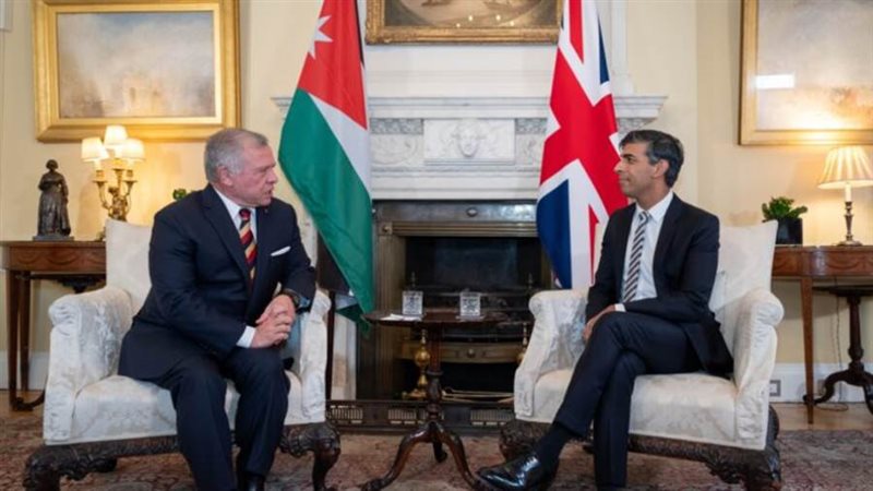 الملك عبد الله ورئيس