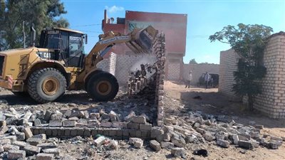 رفع وإزالة 640 حالة إشغال طريق وتعدٍ في حملة مكبرة بالبحيرة