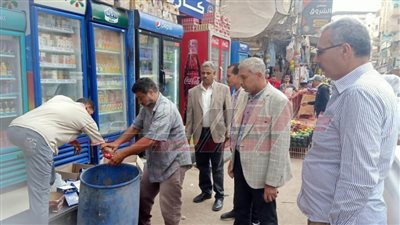 حملة تموينية مكبرة علي المحال بكفر الشيخ