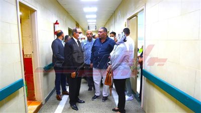 محافظ كفر الشيخ يتفقد أعمال تطوير ورفع كفاءة قسم العناية المركزة بالمستشفى العام