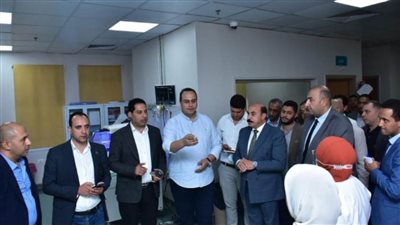 رئيس الرعاية الصحية ومحافظ أسوان يتفقدان مستشفيات المحافظة للاطمئنان على تشغيل التأمين الصحي الشامل