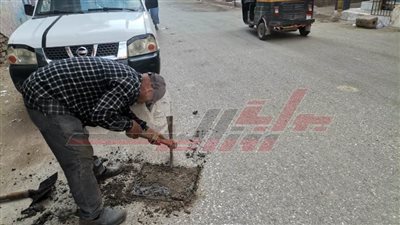 تسليك صفايات الأمطار ببيلا ورفع المخلفات بكفر الشيخ