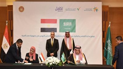 عاجل.. وزير العمل ونظيره السعودي يشهدان توقيع اتفاقية تنفيذ برنامج الفحص المهني