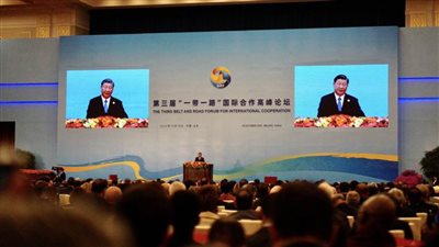 الرئيس الصيني: مبادرة الحزام والطريق وصلت إلى مرحلة متقدمة جدا ⁧