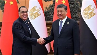 الرئيس الصيني يستقبل رئيس الوزراء بقاعة  الشعب الكبرى