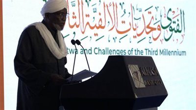 مفتي تشاد : مؤتمر الإفتاء المصرية أظهر أهميةَ الفتوى في دعم المؤسسات الوطنية وخطط التنمية 