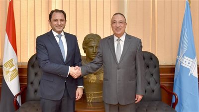 محافظ الإسكندرية يبحث مع قنصل عام لبنان الجديد تعزيز سبل التعاون