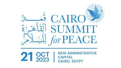 عاجل| القاهرة الإخبارية: 31 دولة و3 منظمات دولية أكدت حضورها قمة القاهرة للسلام