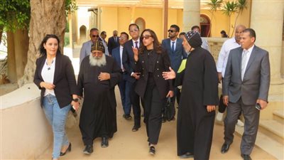 نائب محافظ البحيرة وتنسيقية شباب الأحزاب يتفقدان نقاط مسار العائلة المقدسة