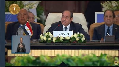 عاجل..السيسي يفتتح قمة 