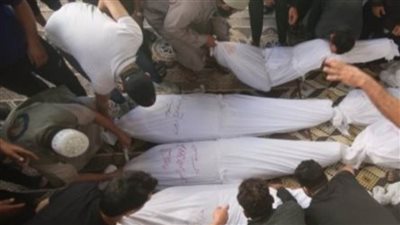 دفن 56 شهيدًا مجهول الهوية في مقابر جماعية بغزة