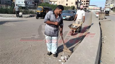 رفع كفاءة النظافة والتجميل والإنارة العامة بكفر الشيخ