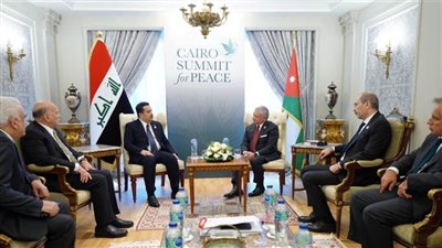 رئيس وزراء العراق يبحث مع ملك الأردن توحيد الجهود لوقف العدوان على غزة