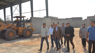 70% نسبة الأعمال بالمحطة الوسيطة في القناطر الخيرية بتكلفة 40 مليون جنيه