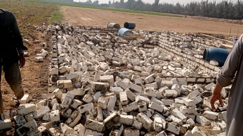 إزالة 25 حالة تعد