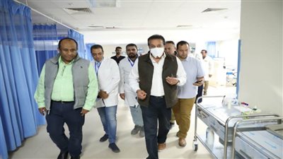 وزير الصحة يتفقد الخدمات المستحدثة بمركزعلاج الأورام بسوهاج