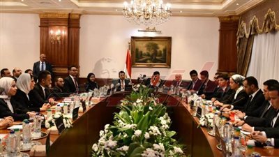 أعضاء برلمان كفر الشيخ بجلسة طارئة لبرلمان شباب مصر لنظر تداعيات الأوضاع في فلسطين