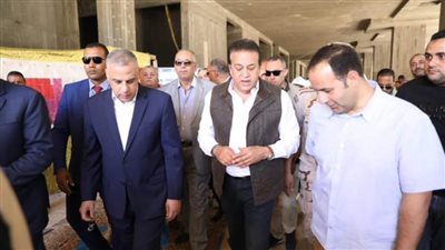 وزير الصحة يتفقد إنشاء وتطوير مستشفى المراغة بتكلفة 1,2 مليار جنيه