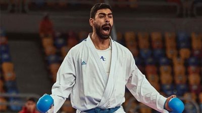 طه طارق يتأهل لنهائي بطولة العالم للكاراتيه