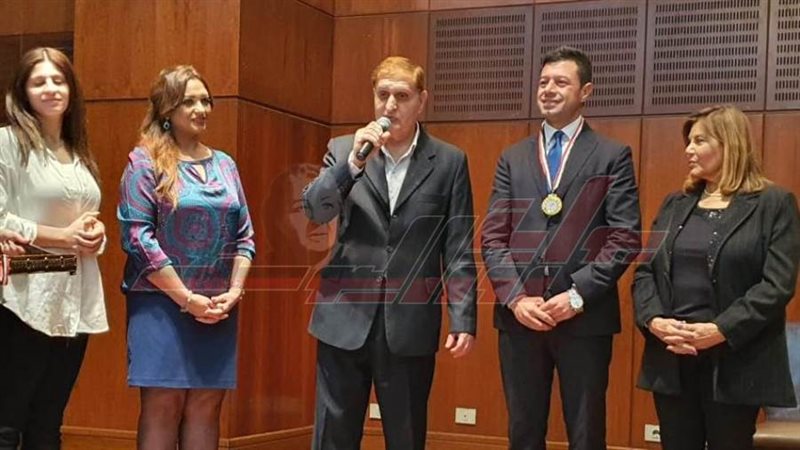 جانب من التكريم