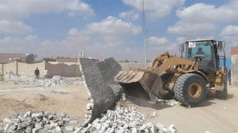 إزالة 22 حالة تعد