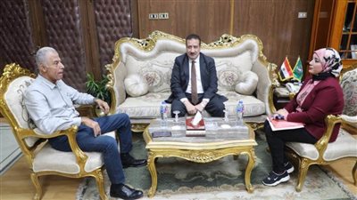 محافظ المنوفية يلتقي مستشار رئيس الوزراء لمناقشة مؤشرات الأداء بالمشروعات الجارية