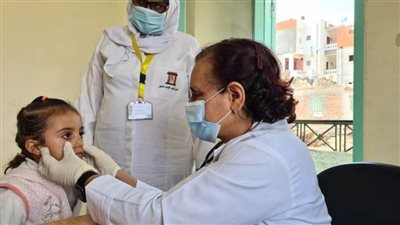 الكشف على 1893مواطنًا في قافلة طبية بقرية الوفائية بالبحيرة 