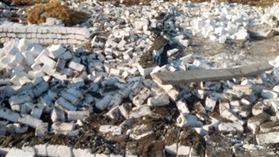 إزالة 16 حالة تعدٍ على الأراضي الزراعية وأملاك الدولة بالبحيرة 