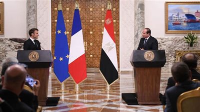 عاجل..ماكرون قبيل مغادرة القاهرة: نشكر مصر على دورها الكبير.. والفلسطينيون لهم حق في دولة مستقلة