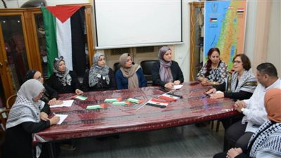 في صالونها الشهري.. مجلة حواء تقدم واجب العزاء لاتحاد المرأة الفلسطينية بالقاهرة مؤكدة دعمها لأهالينا في فلسطين