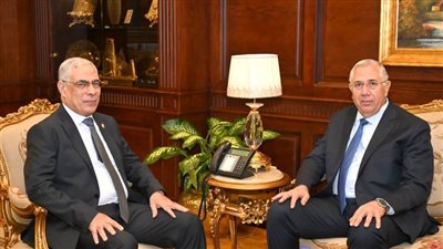 النائب العام يستقبل وزير الزراعة واستصلاح الأراضي