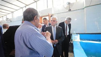 أيمن عاشور يفتتح أعمال تطوير مبنى المعهد القومي لعلوم البحار والمصايد