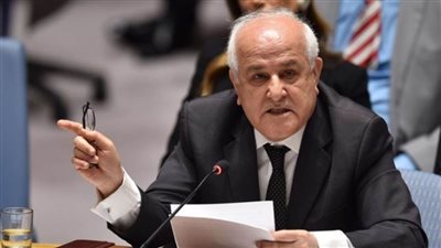 مندوب فلسطين لدى الأمم المتحدة: صوتوا لوقف العدوان الإسرائيلي على قطاع غزة