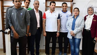 وزير الشباب والرياضة يفتتح وحدة الطب الرياضي بالمدينة الشبابية بالإسكندرية