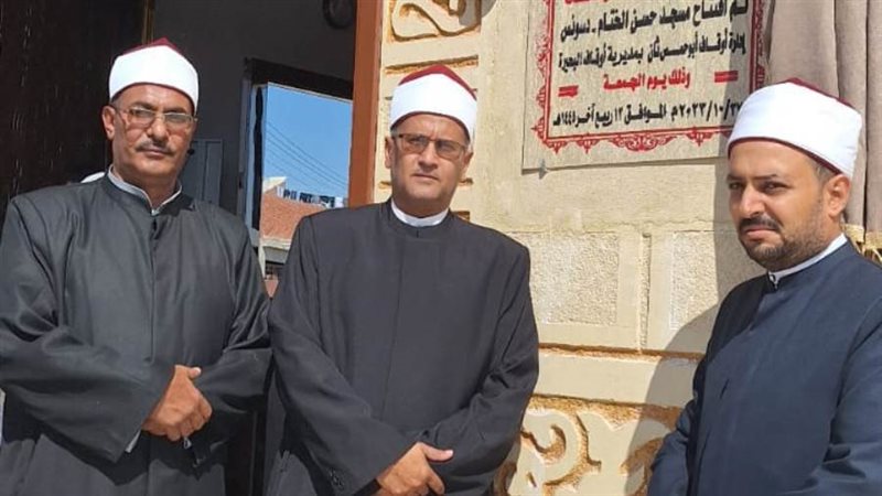 إفتتاح مسجدين جديدين